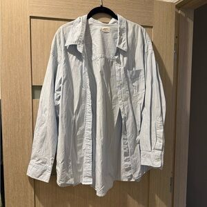 Aritzia Stripe Button Down